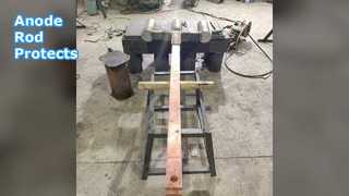 एनोड रॉड असेंबली वॉटर हीटर की सुरक्षा करती है